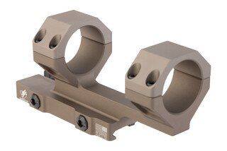FDE anodized offset scope mount for 34mm tube diameter.